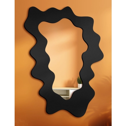 Lustro nieregularne w ramie mdf - MISTY – Blobs Mirrors